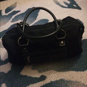 Estée Lauder black purse